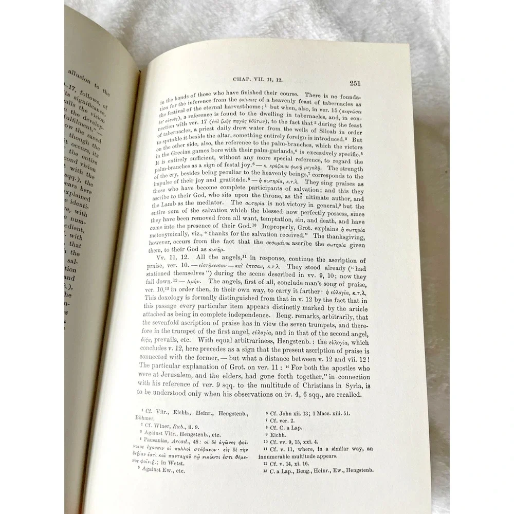 meyers‎ commentary of the new testament revelation VOL XI 1980 Edition